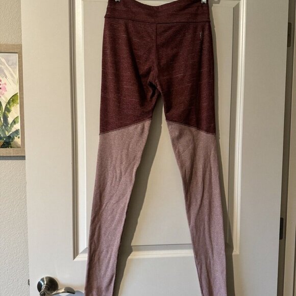 Free People FP Movement Ankle Leggings Pink Size Small EUC - Picture 3 of 5